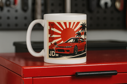 Rising Sun Legends Mug | Downforce Apparel| Downforce Apparel