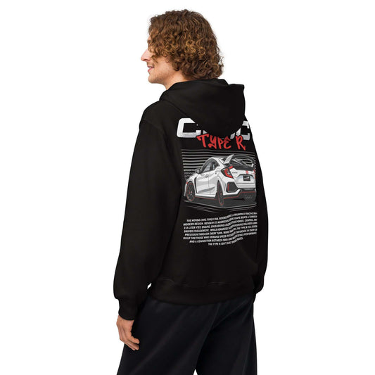 Honda Civic Type R FK8 Hoodie – JDM Performance Streetwear | Downforce Apparel