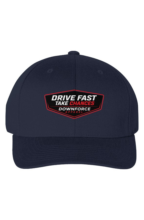 Downforce Apparel Flex Fit Cotton Blend Cap