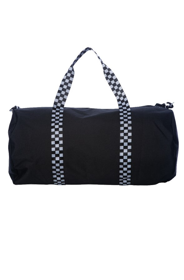 Checkered Road Trip Duffle Bag