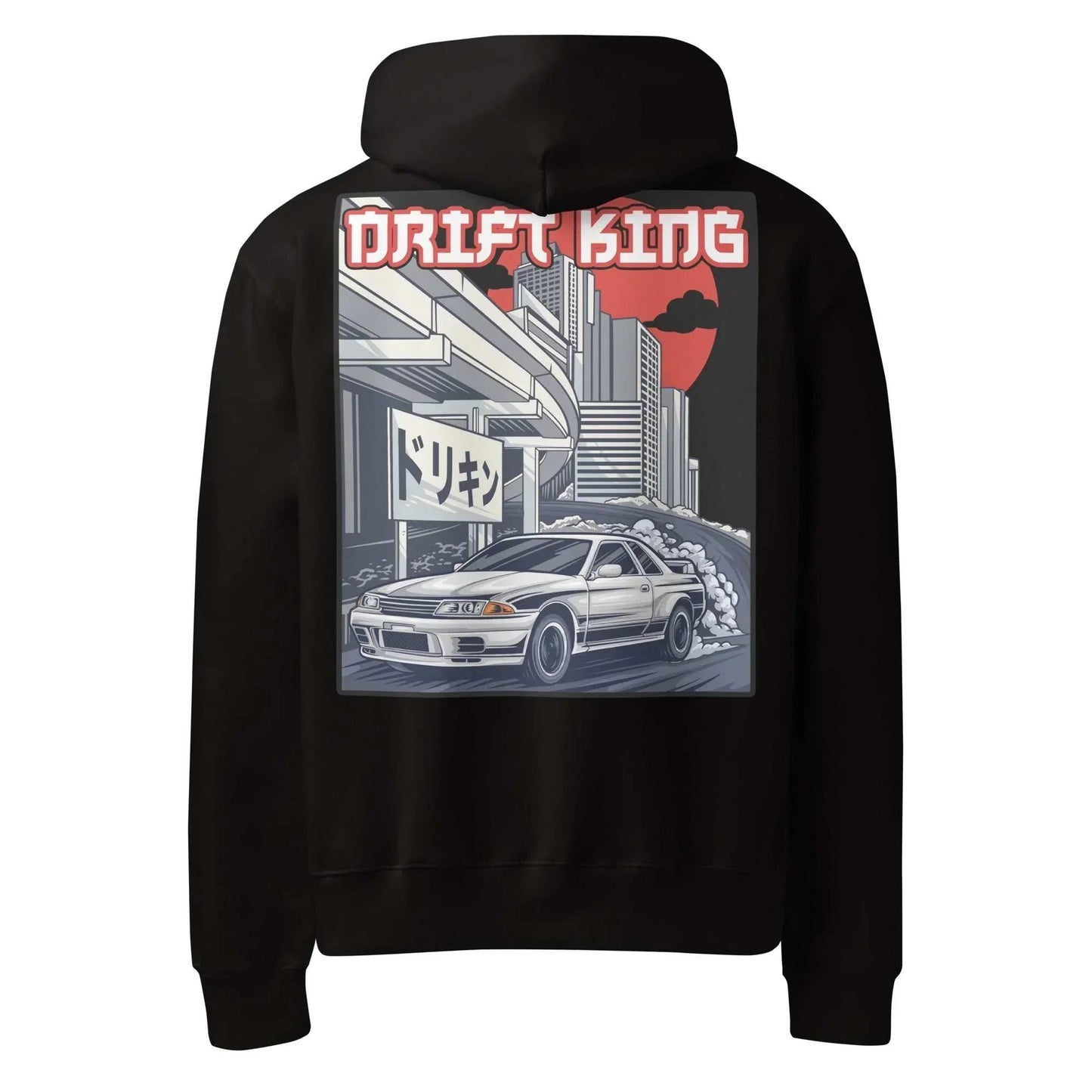 Drift King Oversized Hoodie – Built for the Streets, Driven by Speed by Downforce Apparel