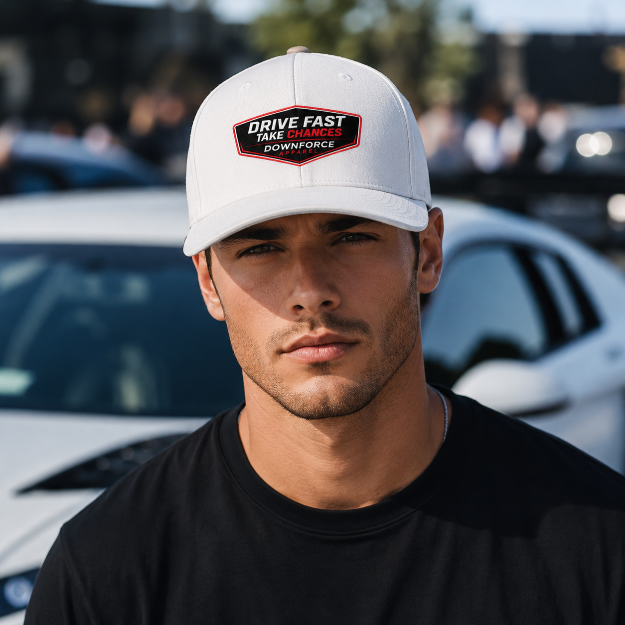 Drive Fast Take Chances Flexfit Cap by Apliiq