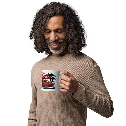 Rising Sun JDM Legends Mug | Downforce Apparel by Downforce Apparel