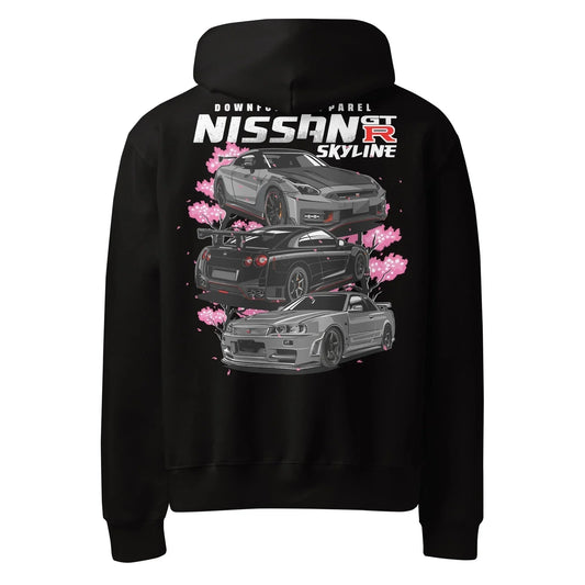 Skyline Legends Sakura GT-R Hoodie