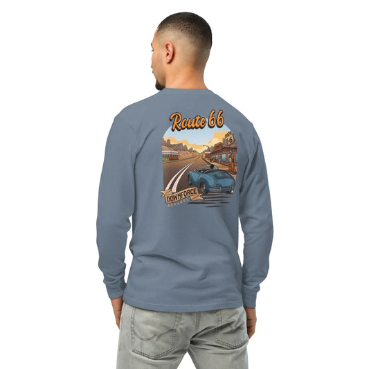 Sunset Cruise  LS Tee | Vintage Car Shirt