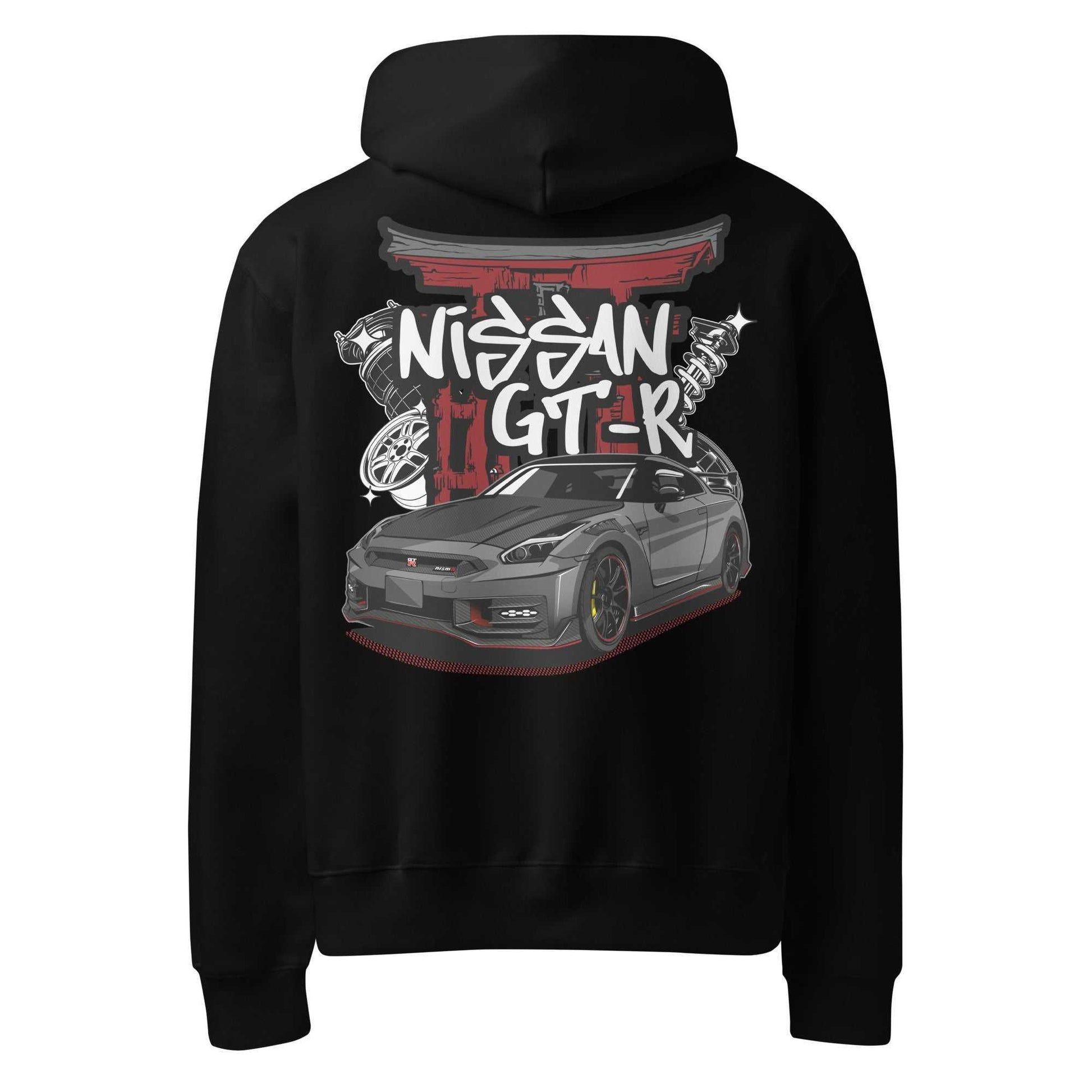 Nissan GT-R Torii Titan Hoodie | JDM Streetwear | Downforce Apparel by Downforce Apparel