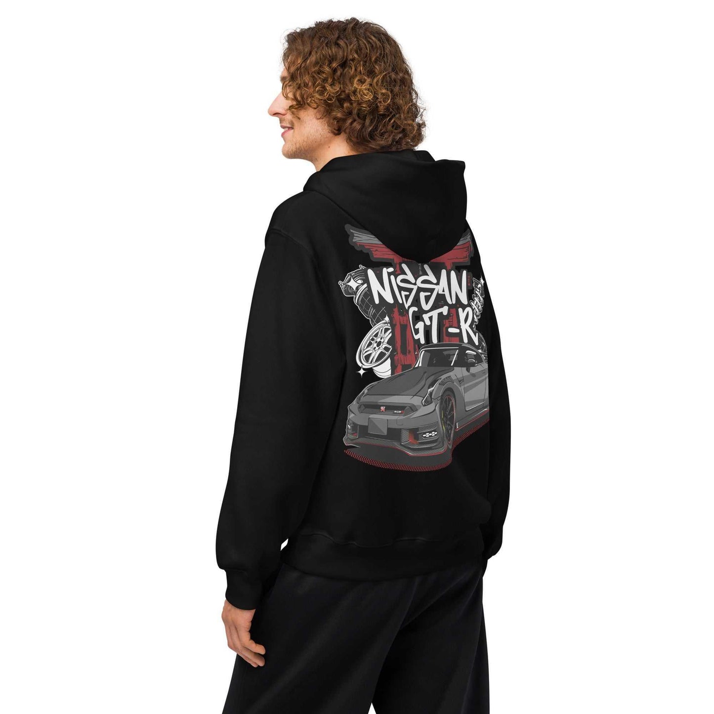 Nissan GT-R Torii Titan Hoodie | JDM Streetwear | Downforce Apparel by Downforce Apparel