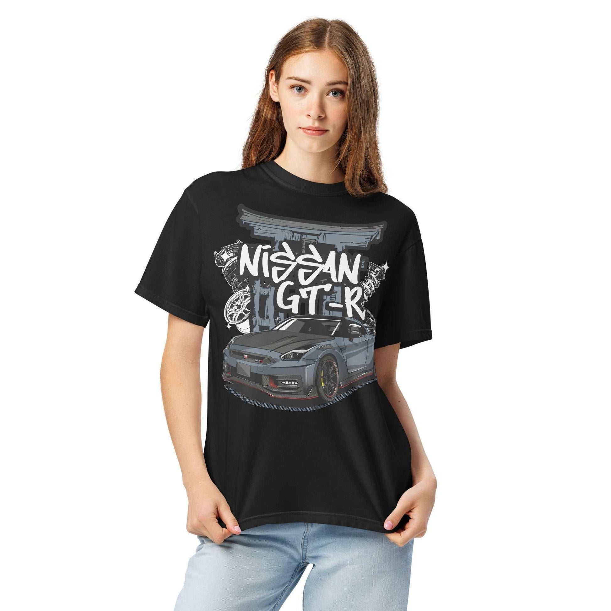 Torii Titan GT-R Tee - Japanese Street Racing Car Tee by Downforce Apparel