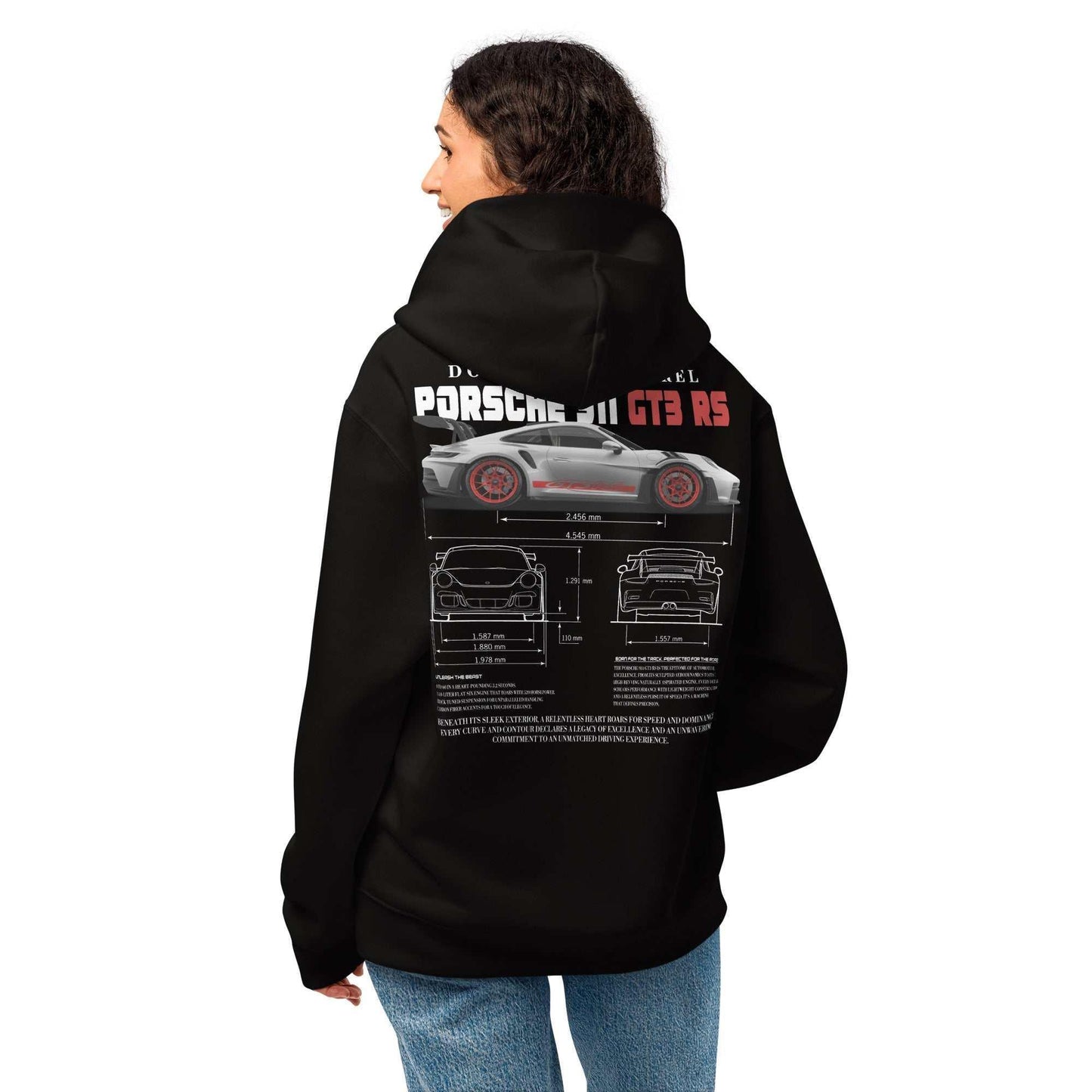 Porsche GT3 Weissach Warrior Hoodie | Motorsport Streetwear | Downforce Apparel