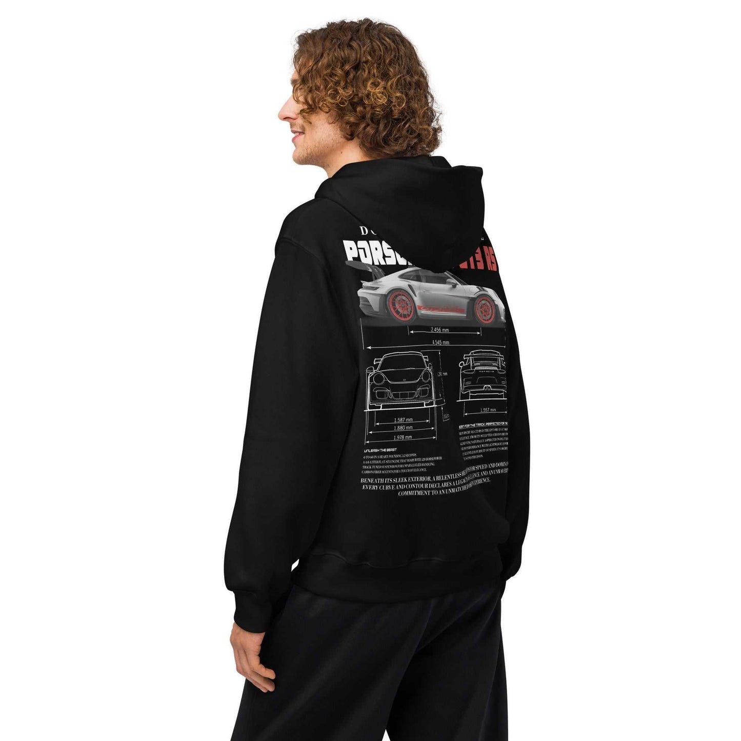 Porsche GT3 Weissach Warrior Hoodie | Motorsport Streetwear | Downforce Apparel