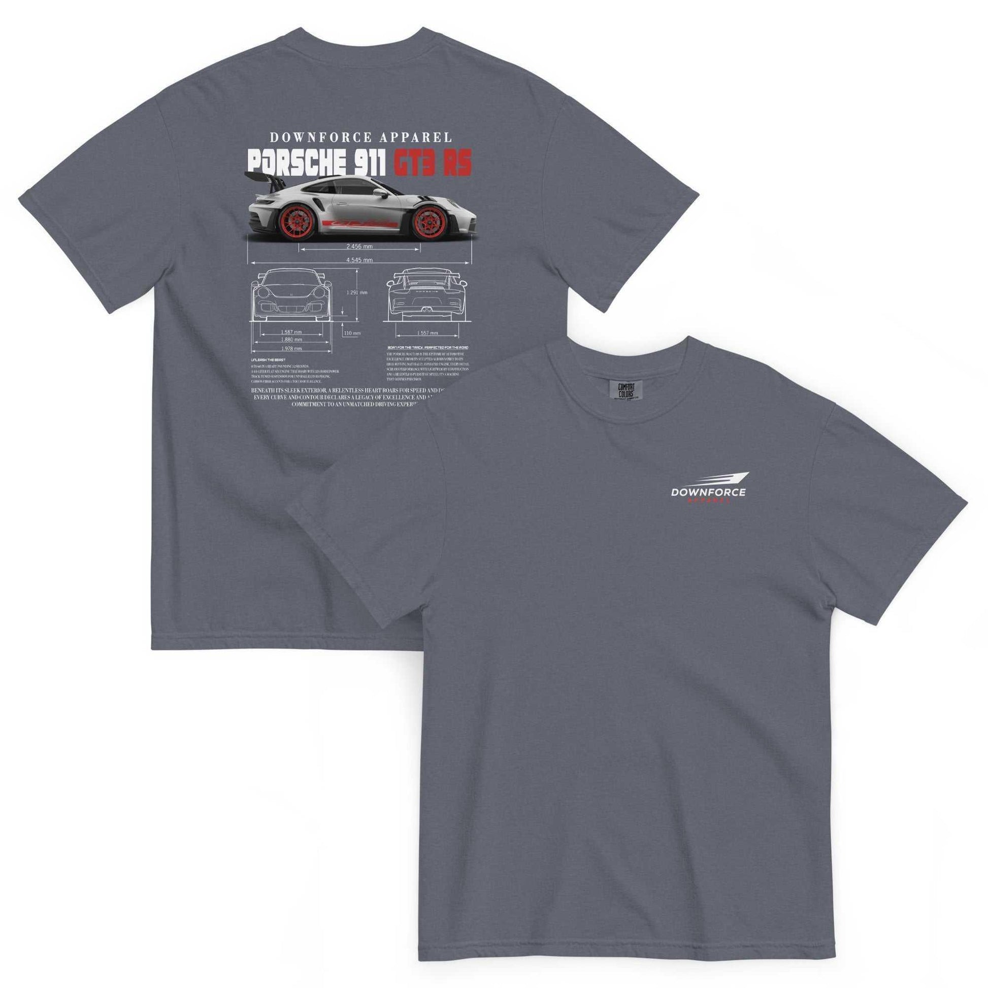 Weissach Warrior GT3 RS T-Shirt | Porsche Streetwear by Downforce Apparel