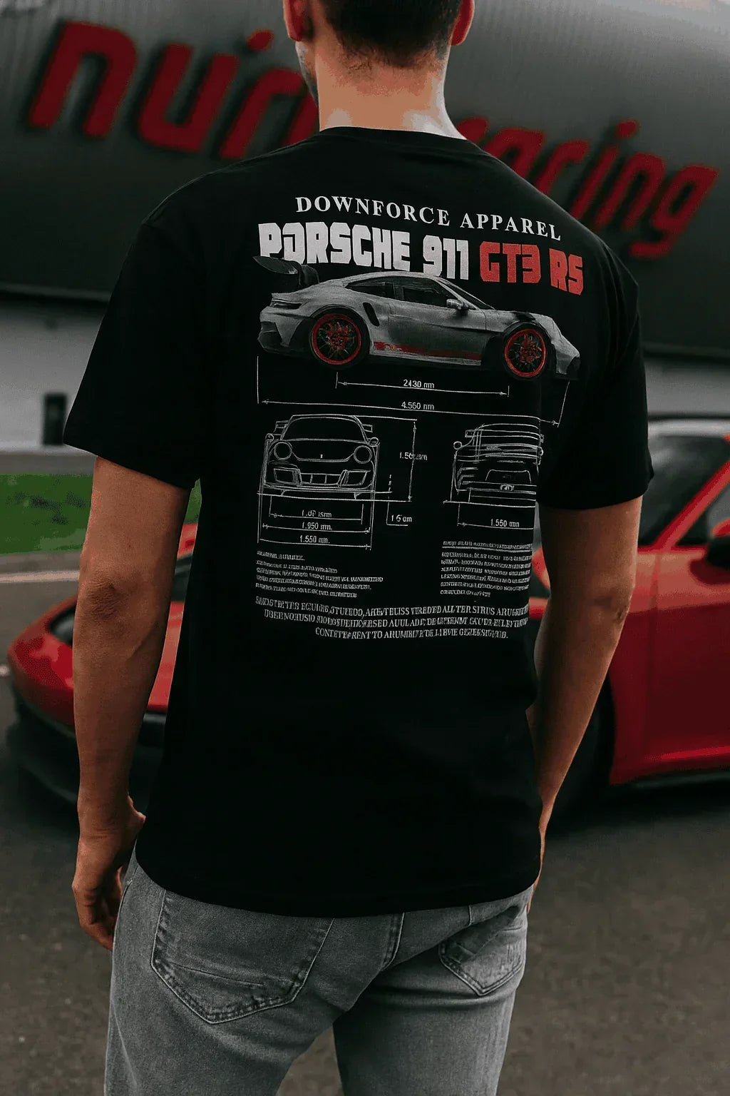 Weissach Warrior GT3 RS T-Shirt | Porsche Streetwear by Downforce Apparel